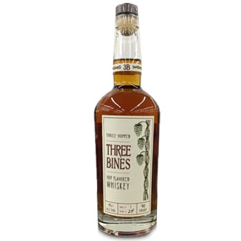 THREE BINES WHISKEY - HOP FLAVORED