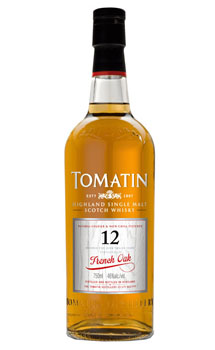 TOMATIN SCOTCH SINGLE MALT 12 YEAR 