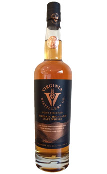 VIRGINIA DISTILLERY WHISKY PORT CASK FINISHED